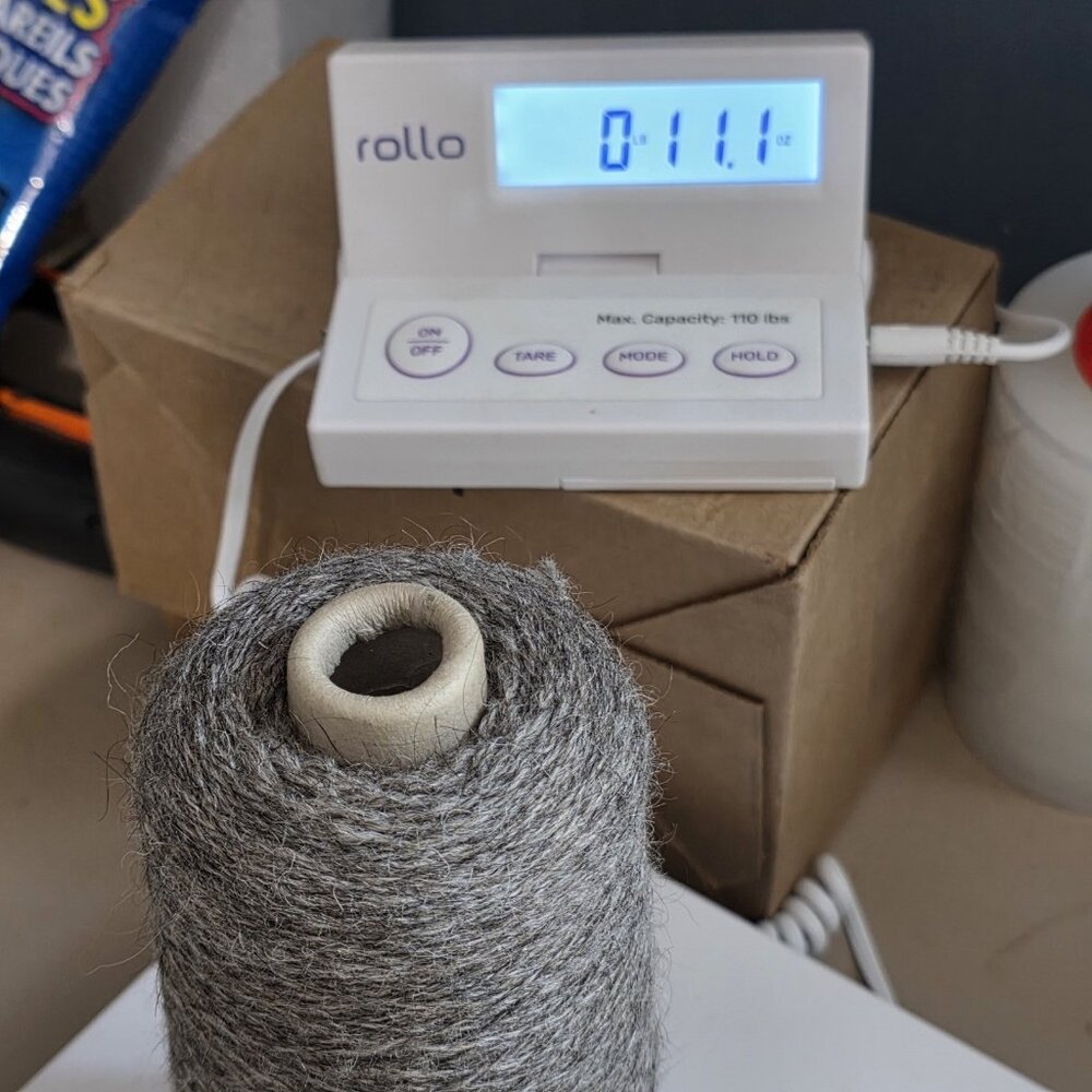 Vintage Mohair Wool Yarn Thread Cone Spool BROWN and skein Euroflax LINEN Thread - Picture 16 of 16